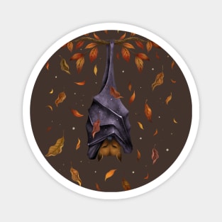 Autumn Bat Magnet